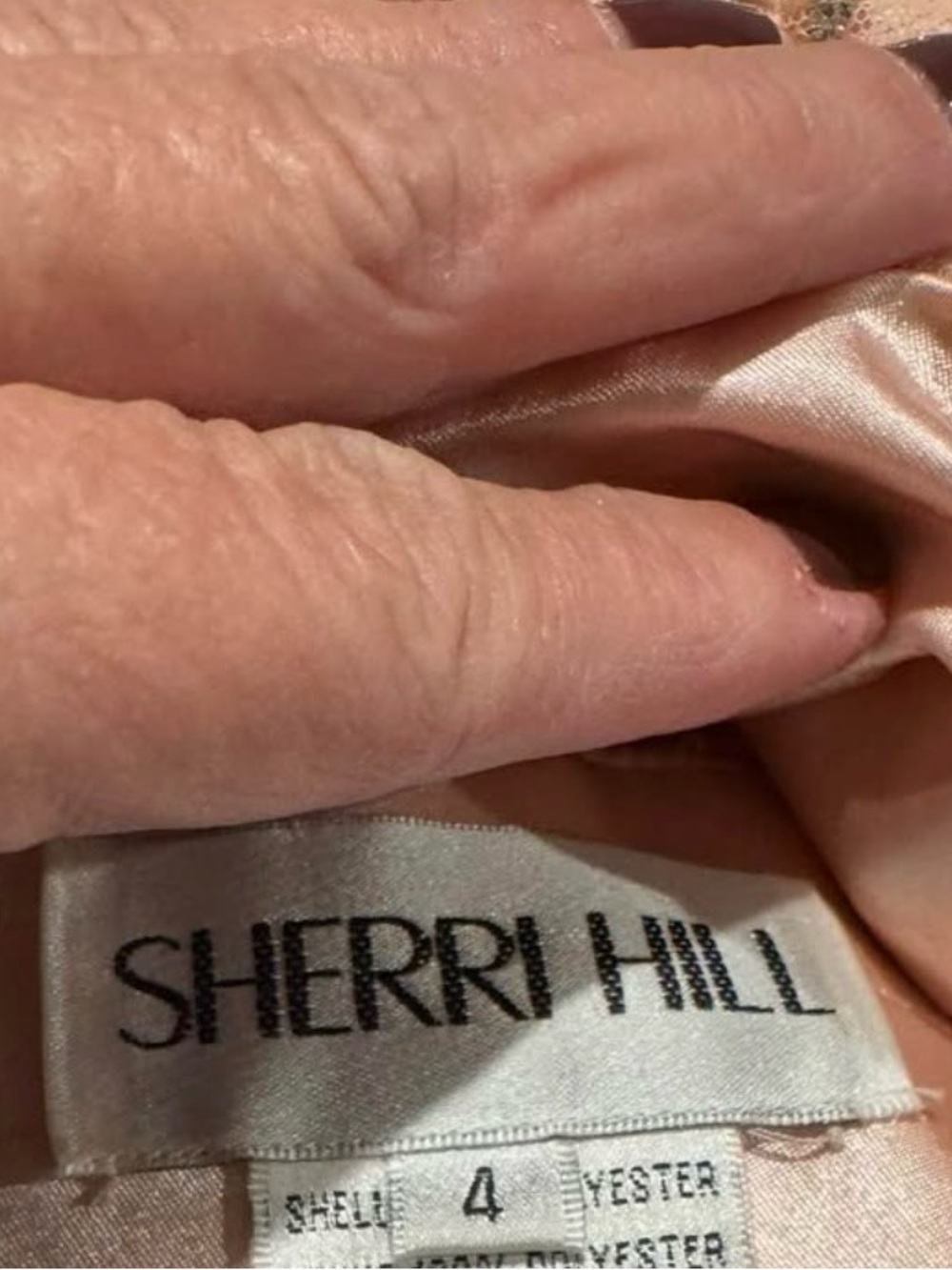 Sherri Hill 2 piece dress (Size 4) - Picture 2 of 3